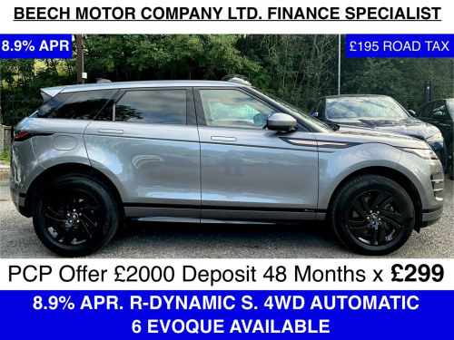 Land Rover Range Rover Evoque  2.0 D150 MHEV R-Dynamic S Auto 4WD Euro 6 (s/s) 5dr