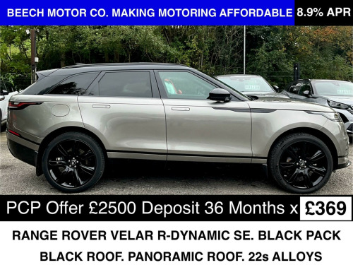 Land Rover Range Rover Velar  2.0 D180 R-Dynamic SE Auto 4WD Euro 6 (s/s) 5dr