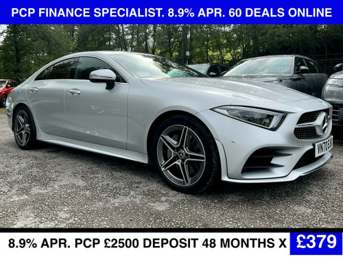 Mercedes-Benz CLS-Class  2.0 CLS300d AMG Line Coupe G-Tronic Euro 6 (s/s) 4dr 