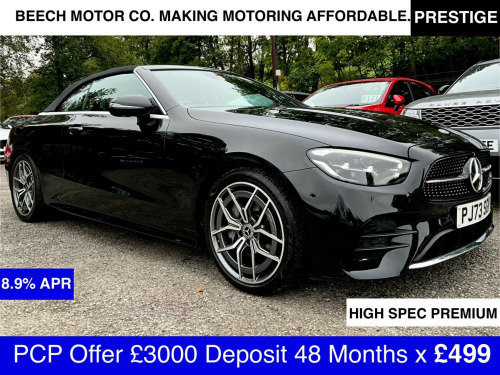Mercedes-Benz E-Class  2.0 E220d AMG Line (Premium) Cabriolet G-Tronic+ Euro 6 (s/s) 2dr