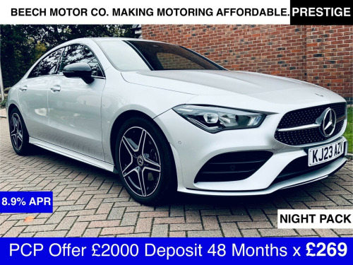 Mercedes-Benz CLA  1.3 CLA180 AMG Line (Executive) Coupe 7G-DCT Euro 6 (s/s) 4dr