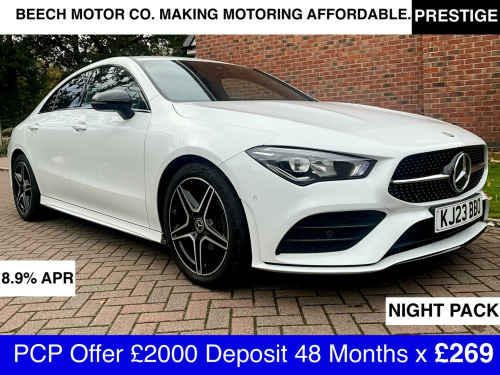 Mercedes-Benz CLA  1.3 CLA180 AMG Line (Executive) Coupe 7G-DCT Euro 6 (s/s) 4dr