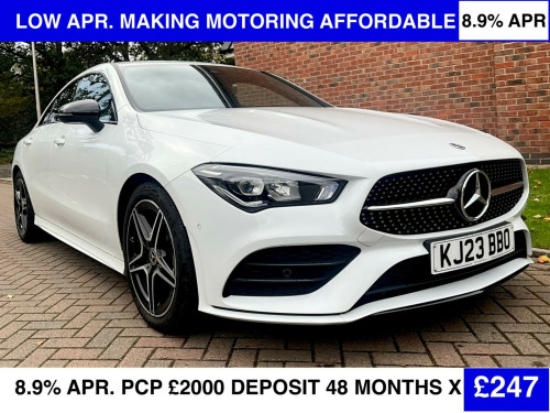 Mercedes-Benz CLA  1.3 CLA180 AMG Line (Executive) Coupe 7G-DCT Euro 6 (s/s) 4dr 