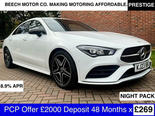 Mercedes-Benz CLA  1.3 CLA180 AMG Line (Executive) Coupe 7G-DCT Euro 6 (s/s) 4dr