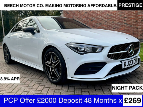 Mercedes-Benz CLA  1.3 CLA200 AMG Line (Executive) Coupe 7G-DCT Euro 6 (s/s) 4dr