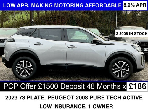 Peugeot 2008 Crossover  1.2 PureTech Active Euro 6 (s/s) 5dr 