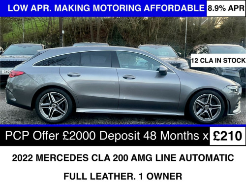 Mercedes-Benz CLA  1.3 CLA200 AMG Line Shooting Brake 7G-DCT Euro 6 (s/s) 5dr 