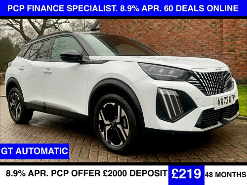 Peugeot 2008 Crossover  1.2 PureTech GT EAT Euro 6 (s/s) 5dr 