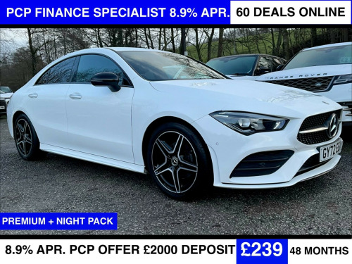 Mercedes-Benz CLA  1.3 CLA180 AMG Line (Premium) Coupe 7G-DCT Euro 6 (s/s) 4dr 