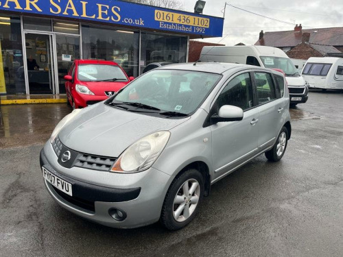 Nissan Note  1.4 16v SE Hatchback 5dr Petrol Manual (150 g/km, 87 bhp)