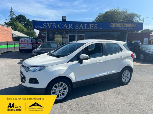 Ford EcoSport  1.0T EcoBoost Zetec SUV 5dr Petrol Manual 2WD Euro 6 (s/s) (125 ps)
