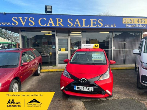 Toyota AYGO  1.0 VVT-i x-play Hatchback 3dr Petrol Manual Euro 5 Euro 5 (68 ps) 