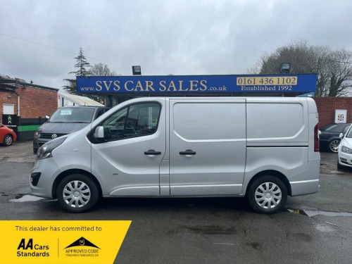 Vauxhall Vivaro  1.6 CDTi 2700 Sportive Panel Van 5dr Diesel Manual L1 H1 Euro 6 (120 ps) 