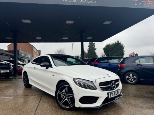 Mercedes-Benz C-Class C200 2.0 C200 AMG Line (Premium) Coupe 2dr Petrol G-Tro 
