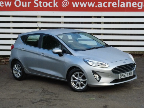 Ford Fiesta  1.0T EcoBoost Zetec Hatchback 5dr Petrol Manual Euro 6 (s/s) (100 ps)