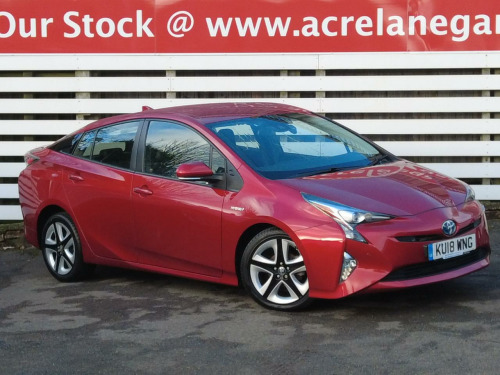 Toyota Prius  1.8 VVT-h Excel Hatchback 5dr Petrol Hybrid CVT Euro 6 (s/s) (15in Alloy) (