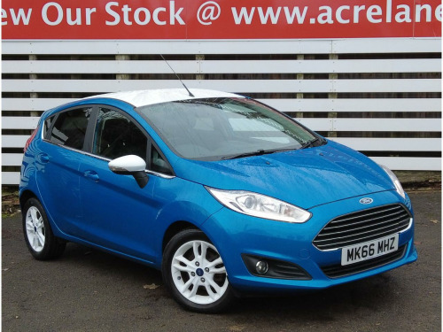 Ford Fiesta  1.25 Zetec Blue Edition Hatchback 5dr Petrol Manual Euro 6 (82 ps)