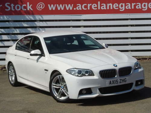 BMW 5 Series  2.0 520d M Sport Saloon 4dr Diesel Auto Euro 6 (s/s) (190 ps)
