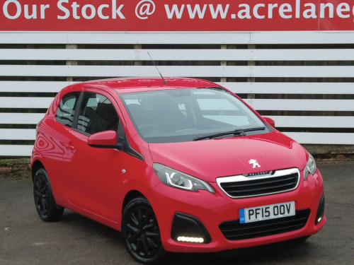 Peugeot 108  1.0 Active Hatchback 3dr Petrol Manual Euro 6 (68 ps) 