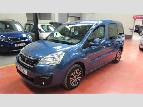 Peugeot Partner  WHEELCHAIR ACCESSIBLE HORIZON RE BLUE HDI S/S 'ACTIVE'