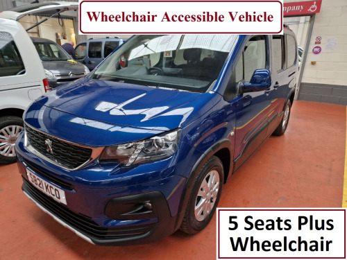 Peugeot Rifter  WHEELCHAIR ACCESSIBLE 1.5 BlueHDi 100 Allure 5dr LWB