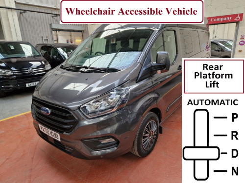 Ford Transit Custom  WHEELCHAIR ACCESSIBLE 2.0 EcoBlue 130ps High Roof Trend Van Auto