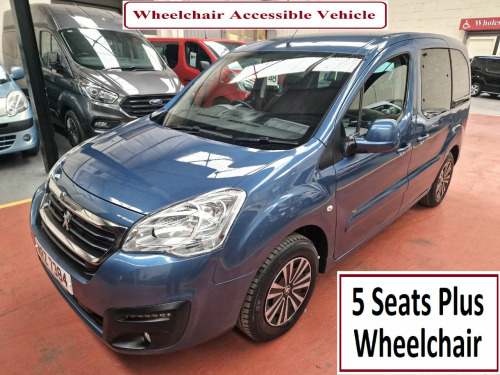 Peugeot Partner  WHEELCHAIR ACCESSIBLE HORIZON RS BLUE HDI S/S