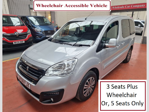 Peugeot Partner  WHEELCHAIR ACCESSIBLE HORIZON RS BLUE HDI S/S