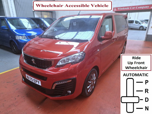 Peugeot Traveller  WHEELCHAIR ACCESSIBLE 2.0 BlueHDi 180 Active Standard 5dr EAT8