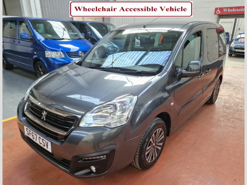 Peugeot Partner  WHEELCHAIR ACCESSIBLE HORIZON RS BLUE HDI S/S