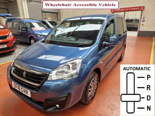 Peugeot Partner  WHEELCHAIR ACCESSIBLE HORIZON RS BLUE HDI S/S S