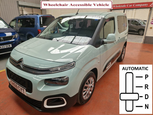 Citroen Berlingo  WHEELCHAIR ACCESSIBLE 1.5 BlueHDi 130 Feel M 5dr EAT8