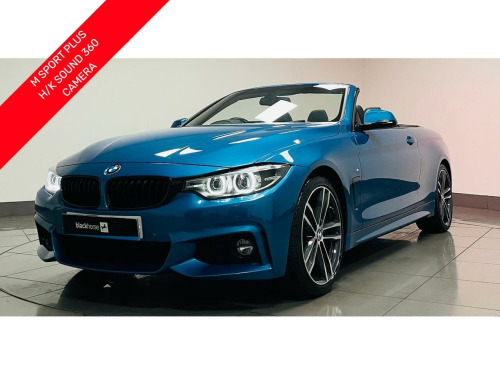 BMW 4 Series  3.0 440i M Sport Convertible 2dr Petrol Auto Euro 6 (s/s) (326 ps)
