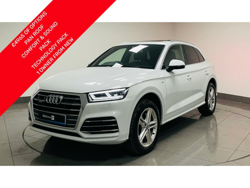 Audi Q5  2.0 TDI 40 S line SUV 5dr Diesel S Tronic quattro Euro 6 (s/s) (190 ps)