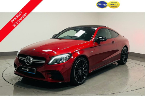 Mercedes-Benz C-Class  3.0 C43 V6 AMG (Premium Plus) Coupe 2dr Petrol G-Tronic+ 4MATIC Euro 6 (s/s