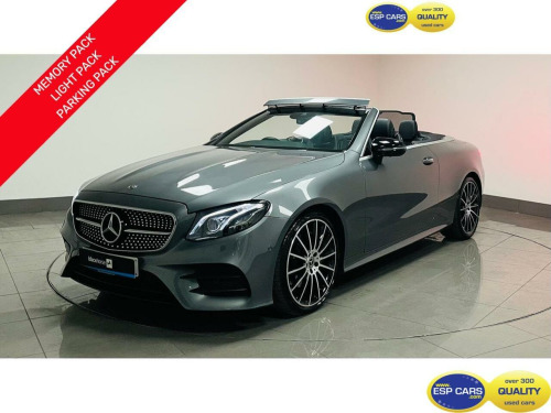 Mercedes-Benz E-Class  2.0 E300d AMG Line (Premium) Cabriolet G-Tronic+ Euro 6 (s/s) 2dr