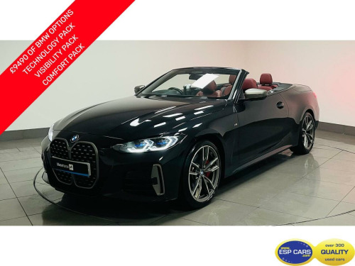 BMW 4 Series M4 3.0 M440i MHT Convertible 2dr Petrol Hybrid Auto xDrive Euro 6 (s/s) (374 p