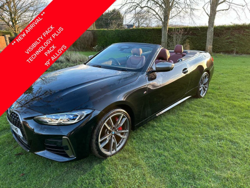 BMW 4 Series M4 3.0 M440i MHT Convertible 2dr Petrol Hybrid Auto xDrive Euro 6 (s/s) (374 p