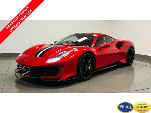 Ferrari 488  3.9T V8 Coupe 2dr Petrol F1 DCT Euro 6 (s/s) (720 ps)