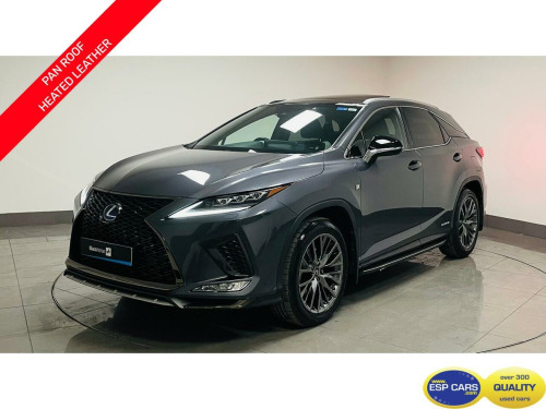 Lexus RX  3.5 450h V6 F Sport SUV 5dr Petrol Hybrid E-CVT 4WD Euro 6 (s/s) (313 ps)