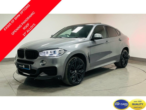 BMW X6  3.0 40d M Sport SUV 5dr Diesel Auto xDrive Euro 6 (s/s) (313 ps)