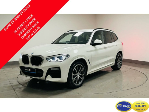 BMW X3  2.0 20d M Sport SUV 5dr Diesel Auto xDrive Euro 6 (s/s) (190 ps)