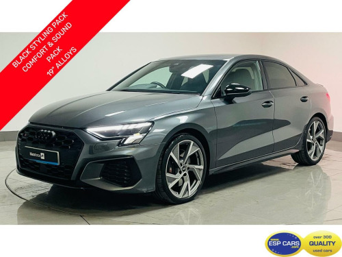 Audi S3  2.0 TFSI Black Edition Saloon 4dr Petrol S Tronic quattro Euro 6 (s/s) (310