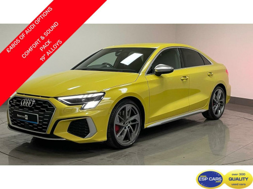 Audi S3  2.0 TFSI Saloon 4dr Petrol S Tronic quattro Euro 6 (s/s) (310 ps)
