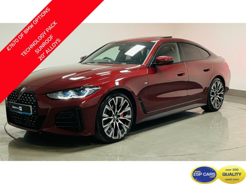 BMW 4 Series  2.0 430i M Sport Pro Edition Hatchback 5dr Petrol Auto Euro 6 (s/s) (245 ps