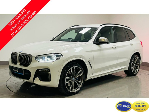 BMW X3  3.0 M40d SUV 5dr Diesel Auto xDrive Euro 6 (s/s) (326 ps)