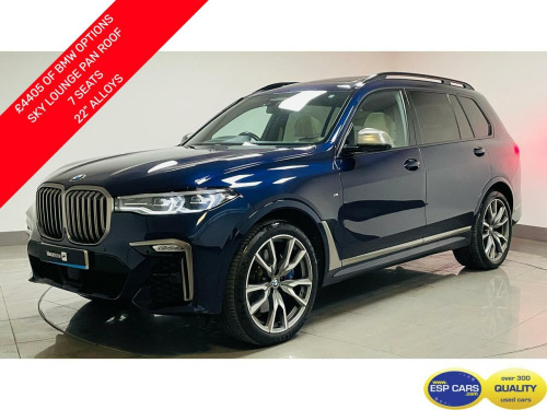 BMW X7  3.0 M50d SUV 5dr Diesel Auto xDrive Euro 6 (s/s) (400 ps)