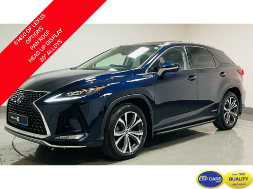 Lexus RX  3.5 450h V6 SUV 5dr Petrol Hybrid E-CVT 4WD Euro 6 (s/s) (313 ps)