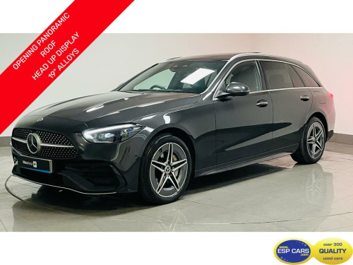 Mercedes-Benz C-Class  2.0 C300e 25.4kWh AMG Line (Premium Plus) Estate 5dr Petrol Plug-in Hybrid 