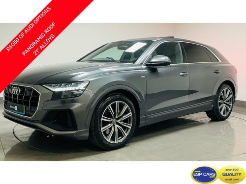 Audi Q8  3.0 TDI V6 50 S line SUV 5dr Diesel Tiptronic quattro Euro 6 (s/s) (286 ps)